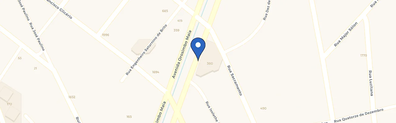 Mapa da estação Edif. Escritório Design