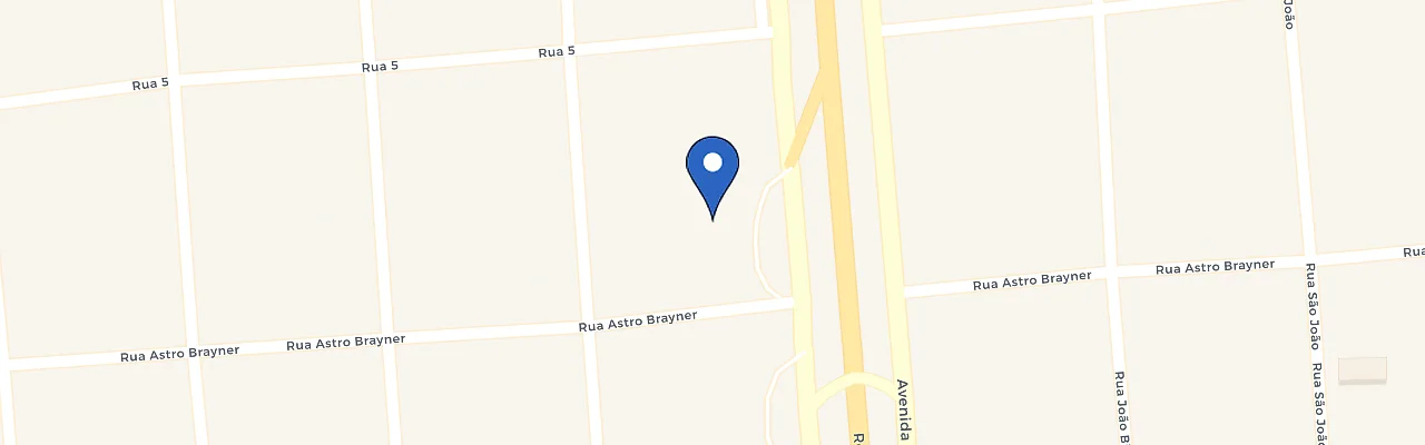 Mapa da estação Posto Santa Rita / Chocolândia Na BR