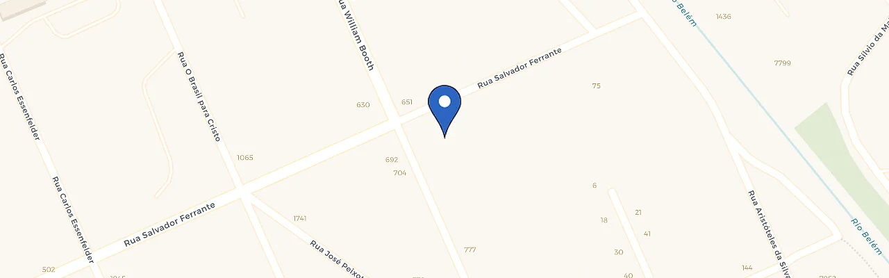 Mapa da estação Alumifix Alumínio