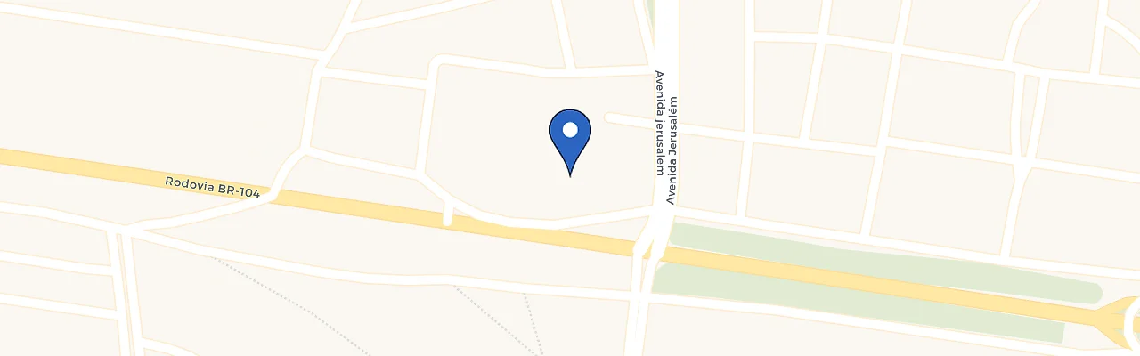 Mapa da estação Vapt - Arena 104 Delune