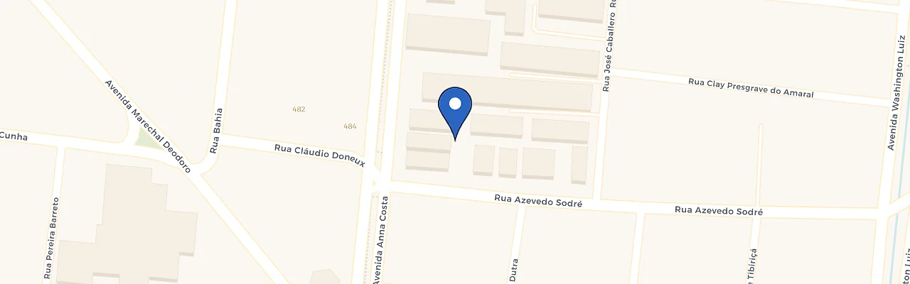 Mapa da estação Empório Villa Borghese