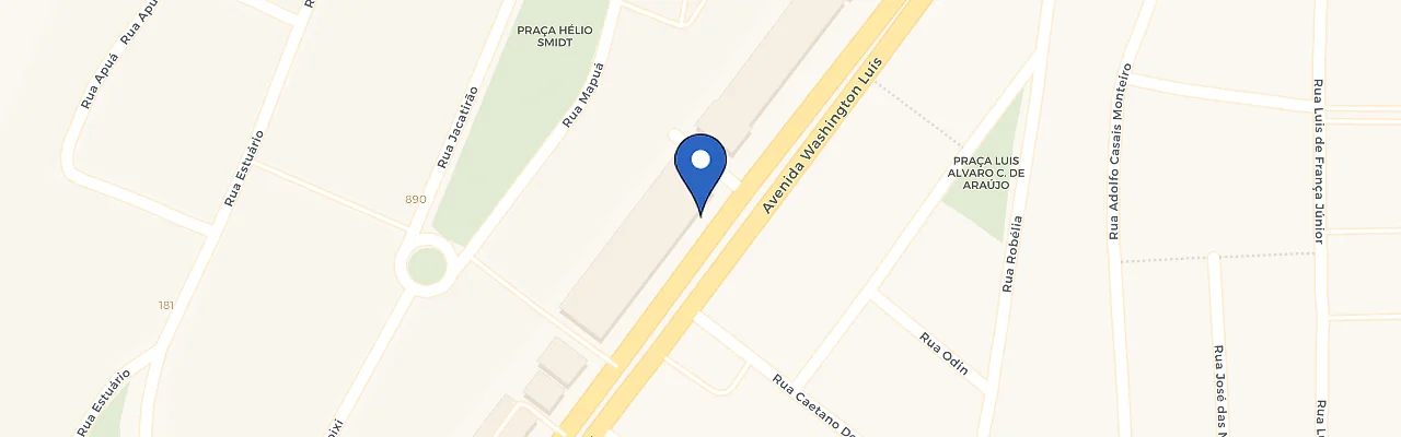 Mapa da estação BYD Aeroporto