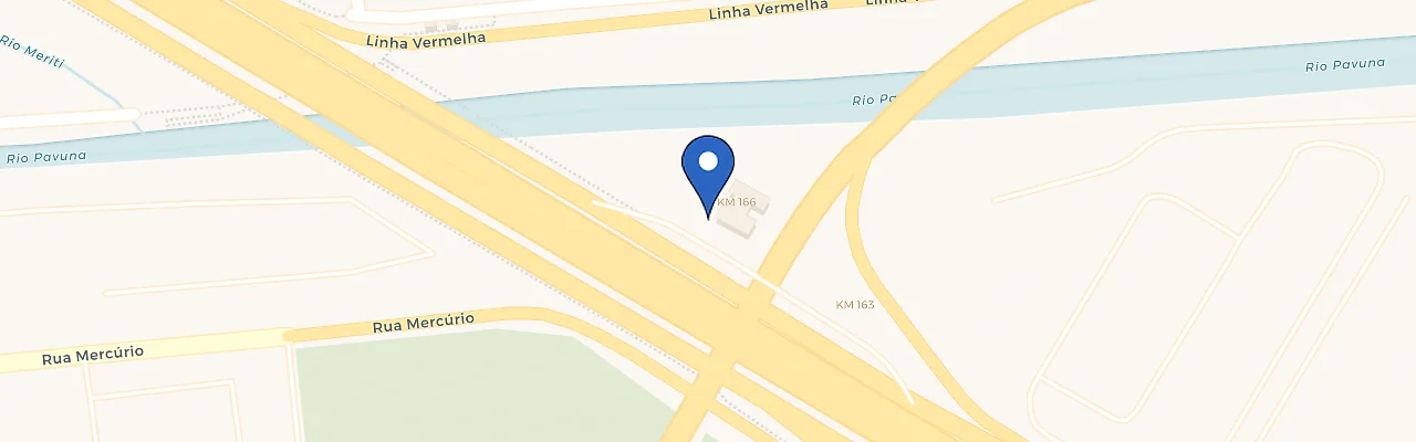 Mapa da estação Pavuna-Dutra BSO14 Ecoriominas