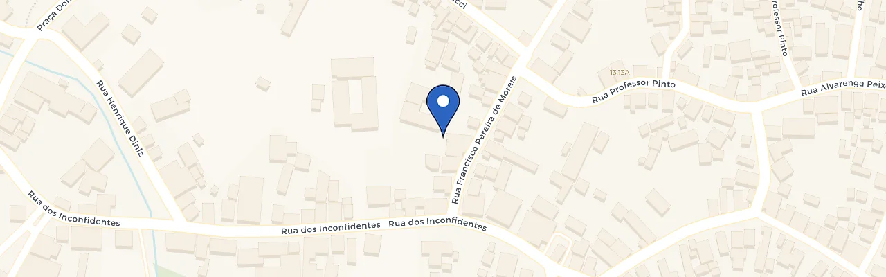 Mapa da estação Pousada Don Quixote