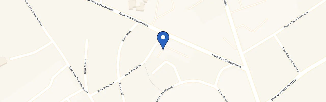Mapa da estação Cantinho Da Praia