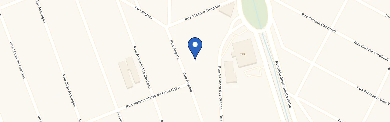 Mapa da estação Por Agendamento