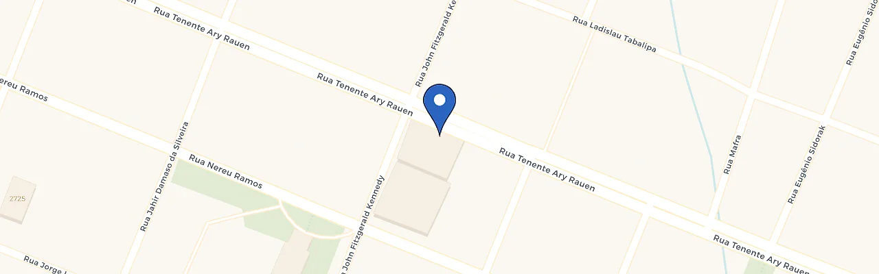 Mapa da estação Rota Verde - Sicoob | Papanduva