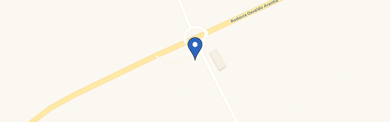 Mapa da estação Posto Ipiranga Pillon
