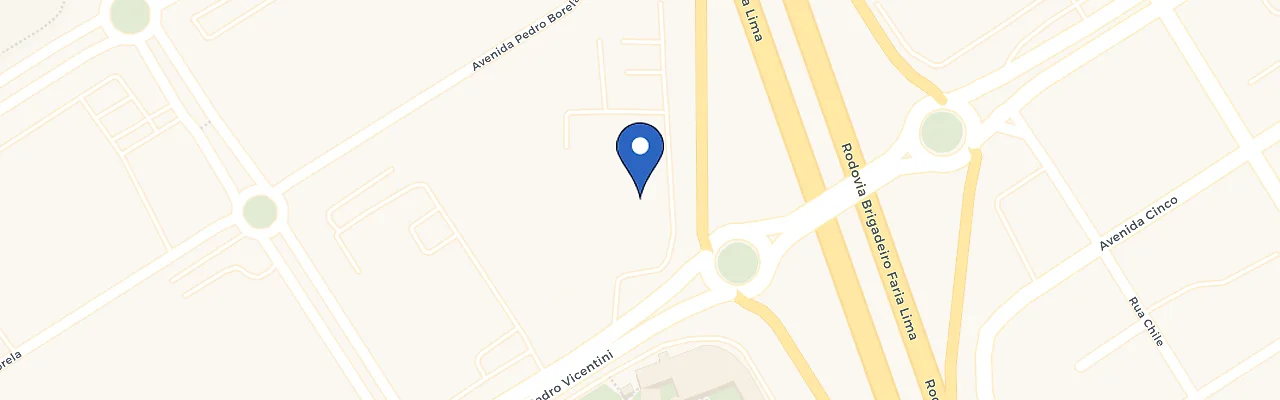 Mapa da estação Bavep Chevrolet