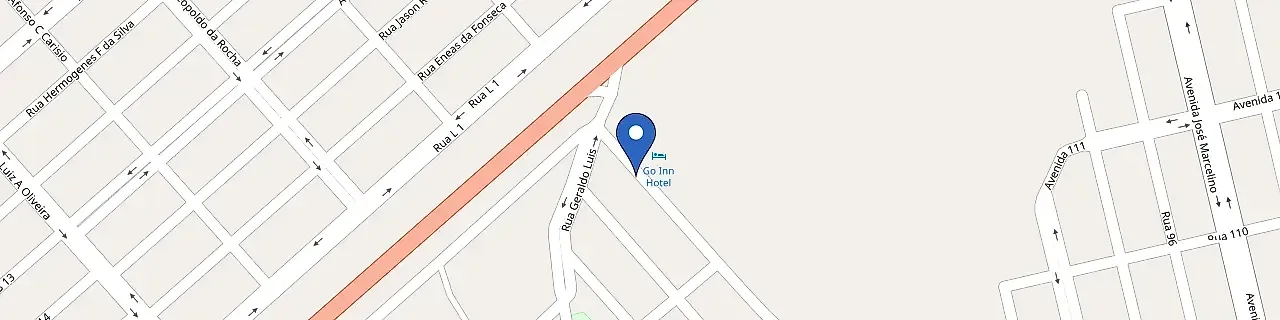 Mapa da estação Hotel Go Inn