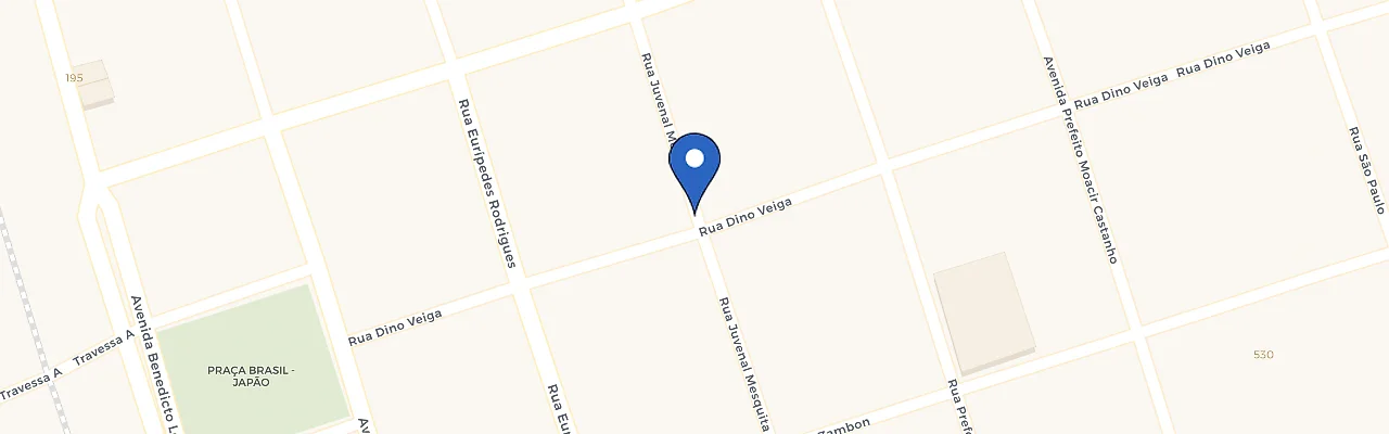 Mapa da estação Residencial