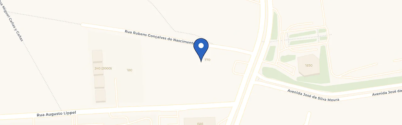 Mapa da estação Novotel Sorocaba