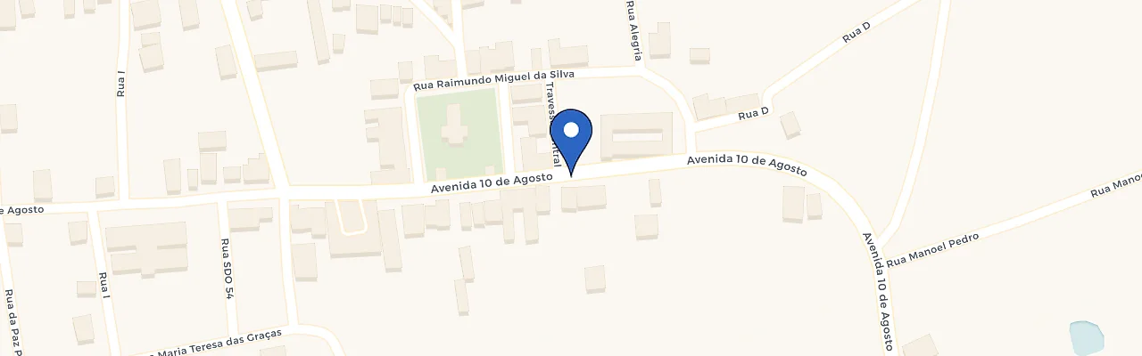 Mapa da estação Posto Freitas - Preá - Cruz/CE