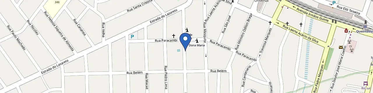 Mapa da estação JFCLIMA