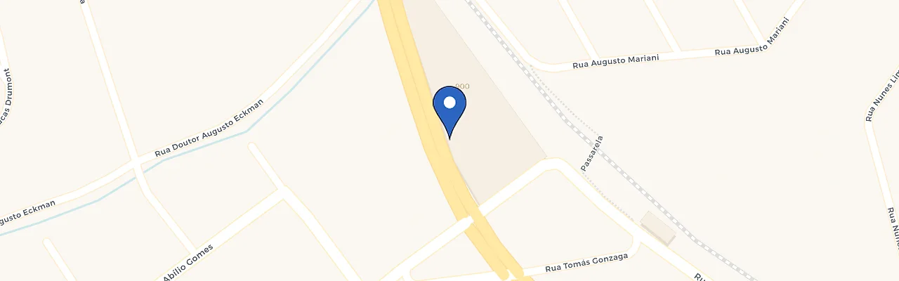 Mapa da estação Volvo Moinho