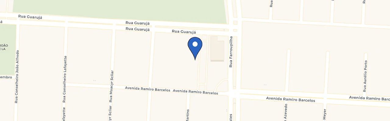 Mapa da estação Luminova Viezzer Guarujá