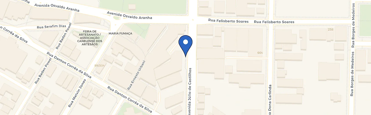 Mapa da estação Laghetto Vivace
