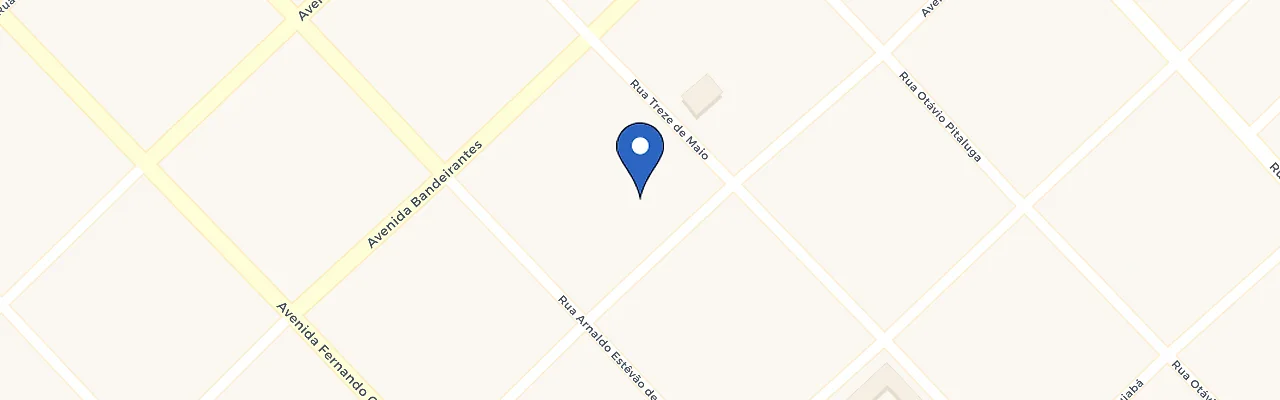 Mapa da estação Comper Supermercado