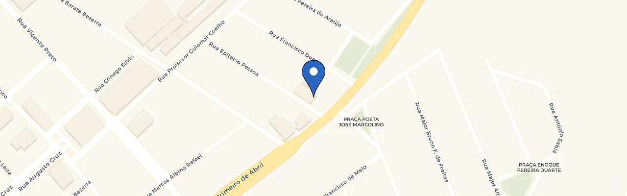 Mapa da estação Restaurante Pé De Serra