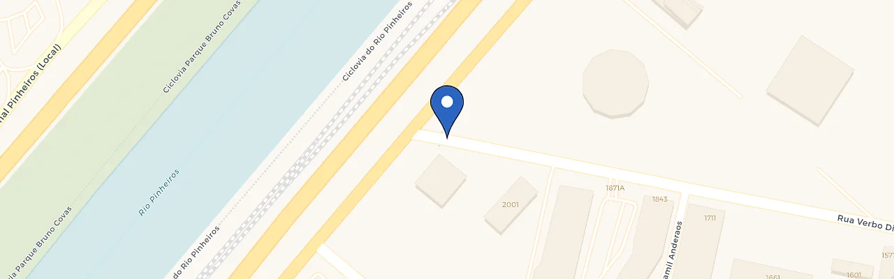 Mapa da estação Estacionamento