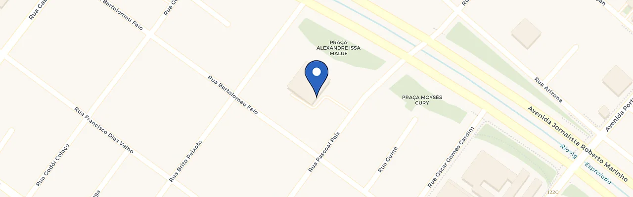Mapa da estação Rm Square - Zletric