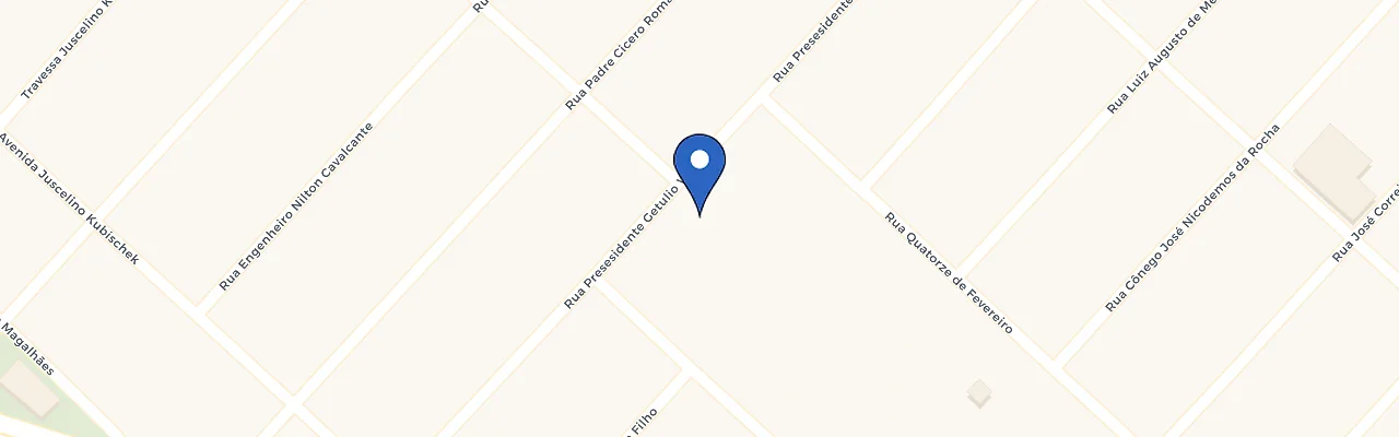 Mapa da estação Clínica Dr. Anderson Lima / Thérapie Medical Center