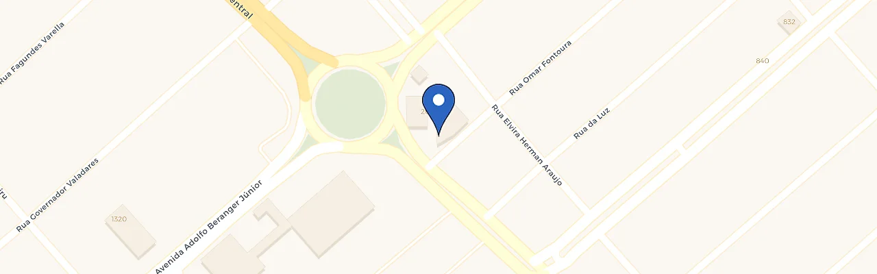 Mapa da estação Portal Das Dunas