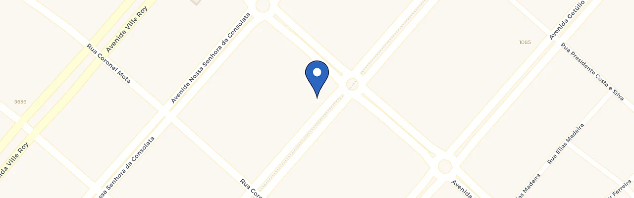 Mapa da estação Loja Breton