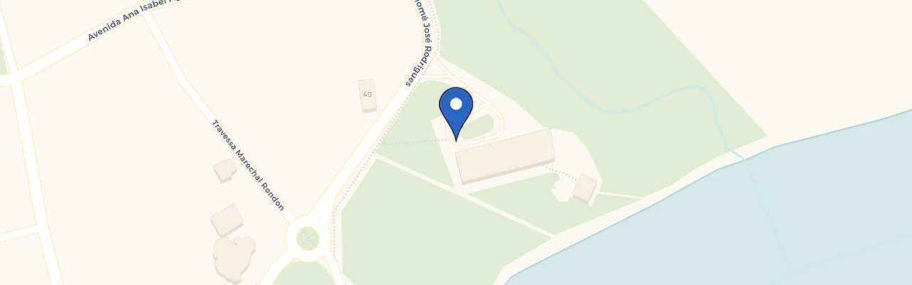 Mapa da estação Araguaia Hotel