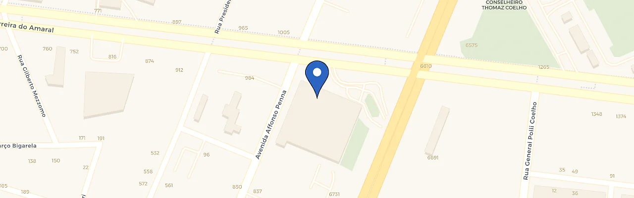 Mapa da estação Muffato Tarumã