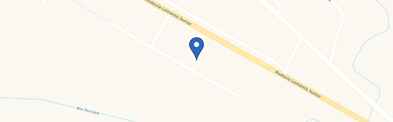 Mapa da estação Posto Radar