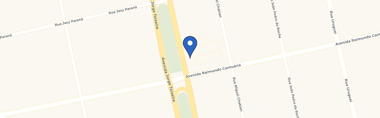 Mapa da estação Arasuper Loja Jorge Texeira