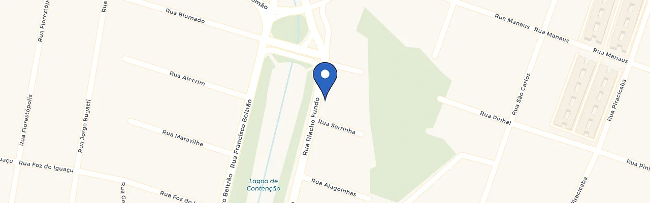 Mapa da estação Auto Prime Veículos