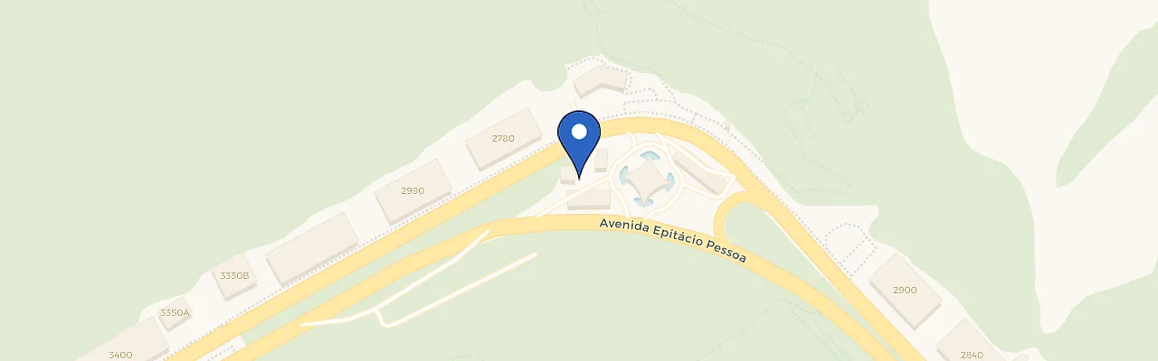 Mapa da estação Posto Lagoa 40 Anos