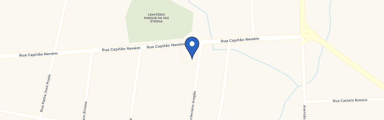Mapa da estação Planeta Net Telecom