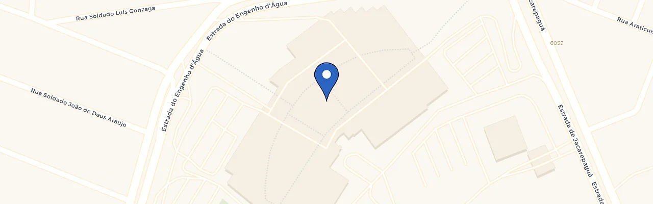 Mapa da estação Parkshopping Jacarepaguá
