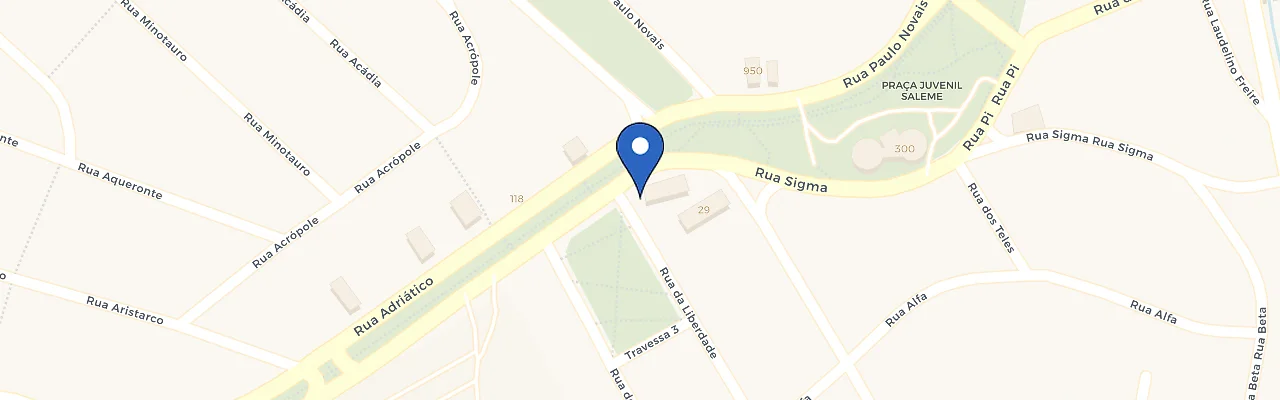 Mapa da estação Star Liberty Auto Posto - Rede Agrisal