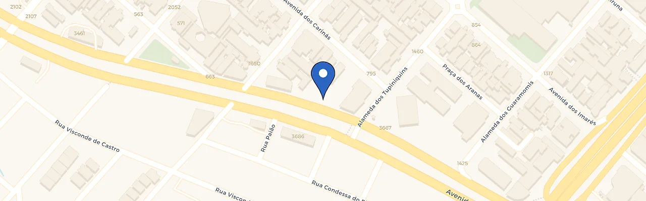 Mapa da estação DSA-X Ventura Experience