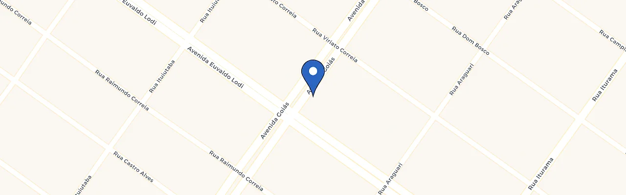 Mapa da estação Hotel Casablanca Frutal-MG