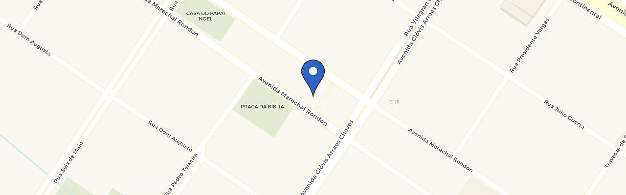 Mapa da estação Posto Mourão