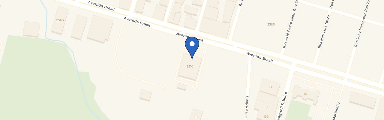 Mapa da estação De Marco Renault Xanxerê