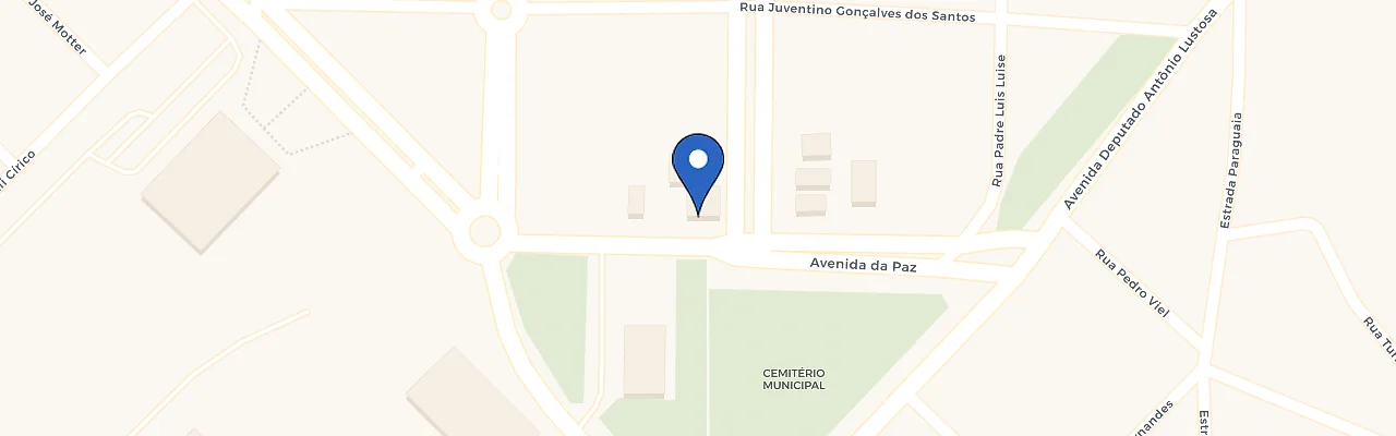 Mapa da estação Bionova Cafelândia