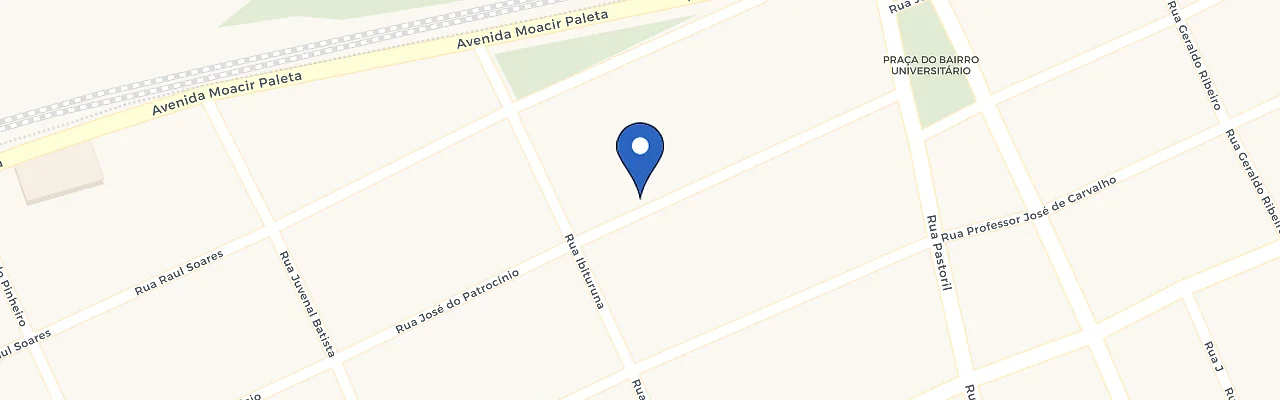 Mapa da estação Hospedagem Com Recarga