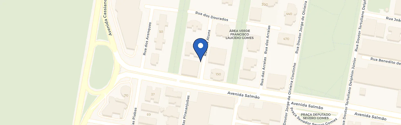 Mapa da estação Move Parking