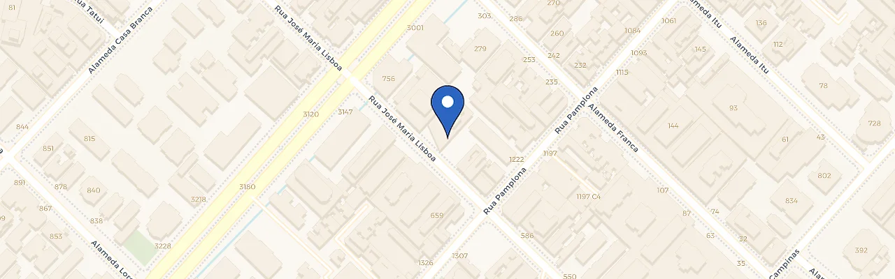 Mapa da estação Power2Go - Cond. Diamond Jardins
