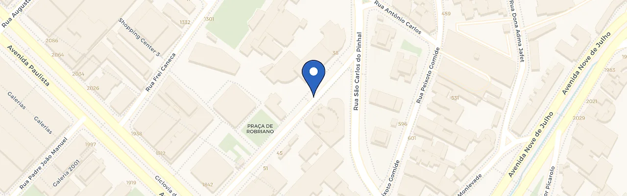 Mapa da estação Condomínio Vertical Ciragan