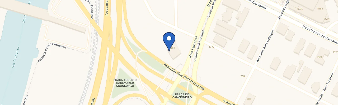 Mapa da estação Zletric | 15° Cartório De Notas Da Capital / SP - Cartório Vila Olímpia