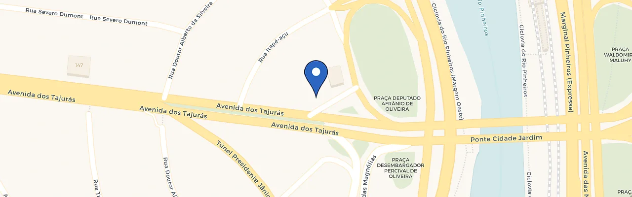 Mapa da estação Empório Varanda