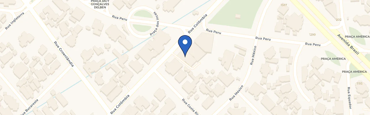 Mapa da estação Audi Center | Jardins