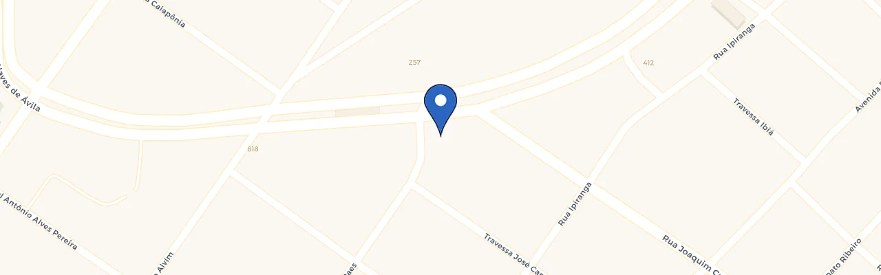 Mapa da estação Hotel Marajo